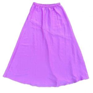 Purple Maxi Skirt